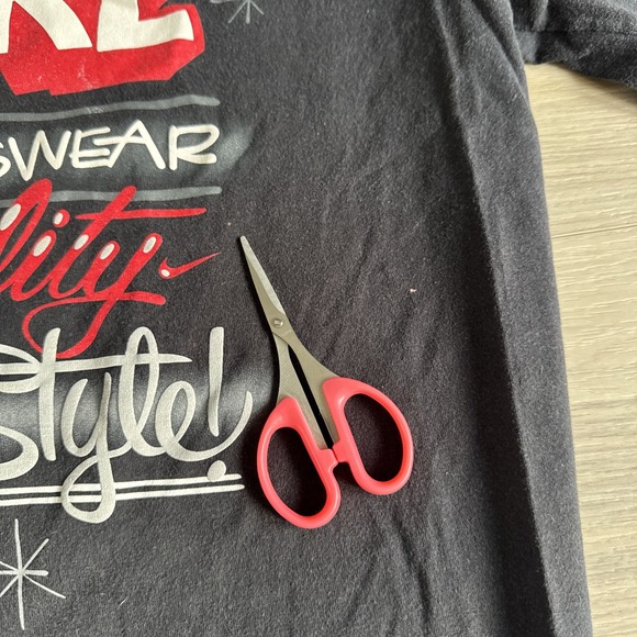 Nike Sportswear Shirt Mens Small Black Red Spellout NSW T Tee 1972‎ Front & Back - Picture 5 of 10